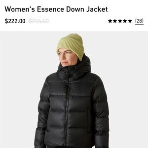 Helly Hansen sz medium Essence down jacket